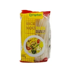 Longdan Vietnamese Rice Pho Noodles Banh Pho, 2.5mm, 400g Discount