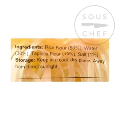 Longdan Vietnamese Rice Pho Noodles Bahn Pho, 4mm, 400g