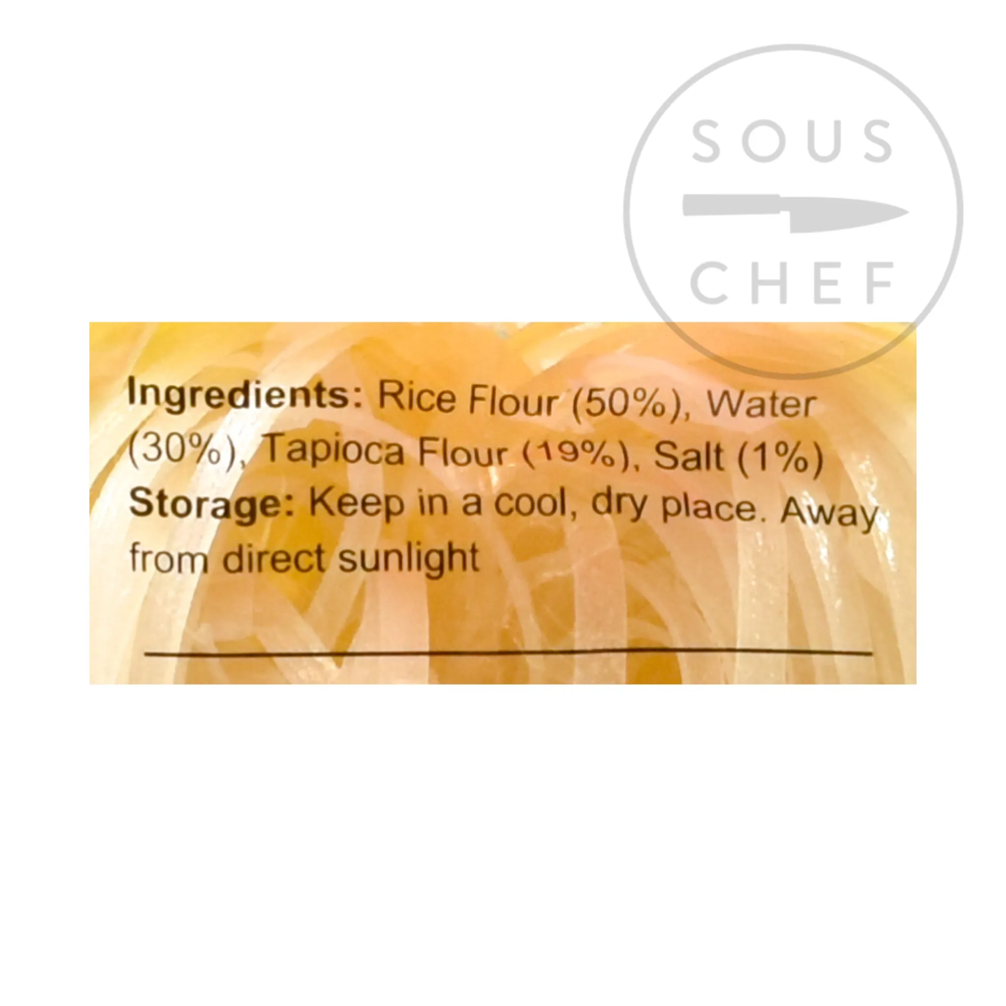 Longdan Vietnamese Rice Pho Noodles Bahn Pho, 4mm, 400g