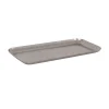 Vintage Style Stainless Steel Rectangular Serving Tray, 19.5x8.5cm Sale