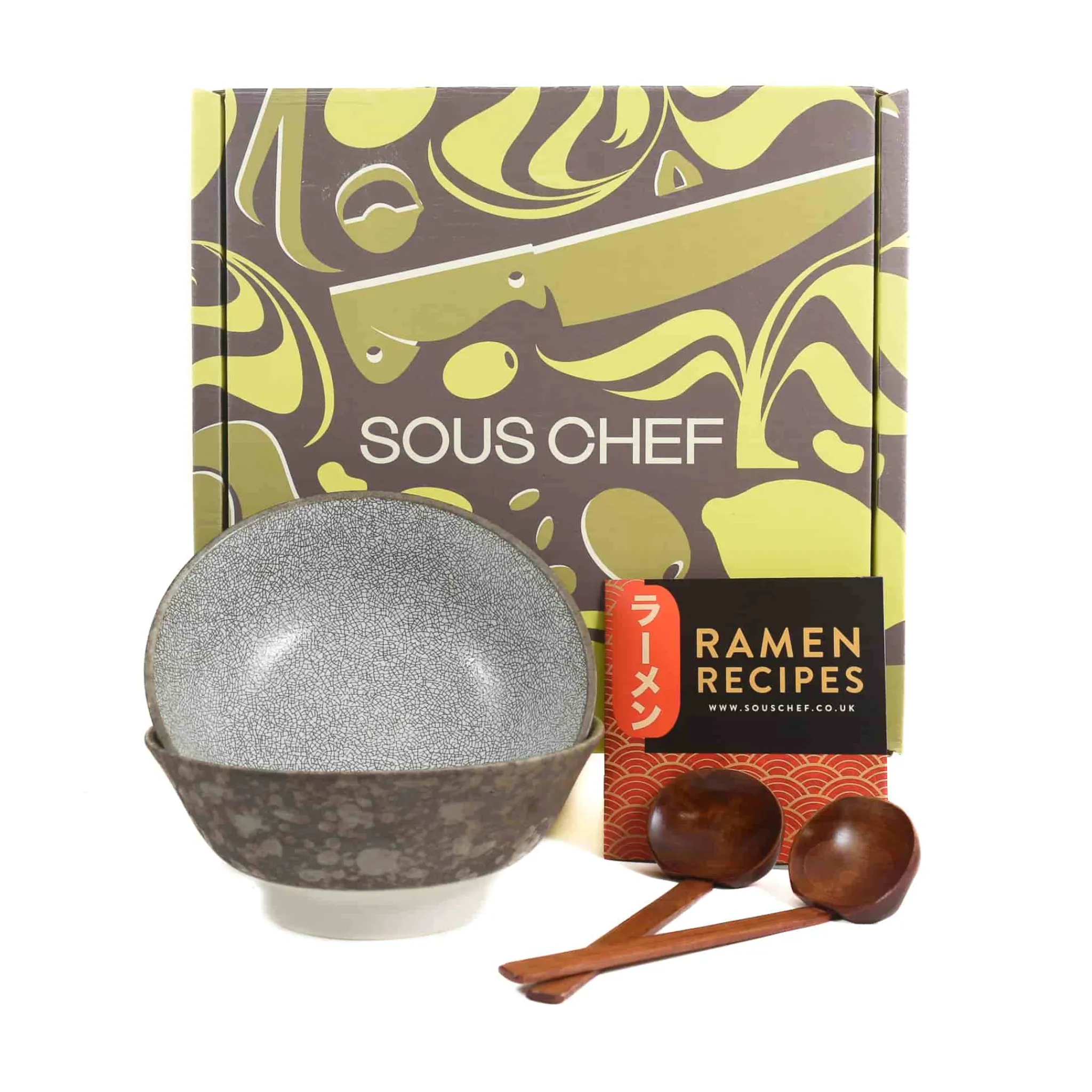 Sous Chef Wareta Ramen Bowl Set New