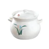 Chinese Cookware White Clay Soup Pot, 3.3L Clearance