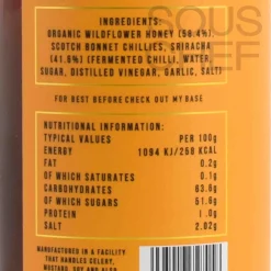 Wilderbee Sriracha Hot Honey, 350g New