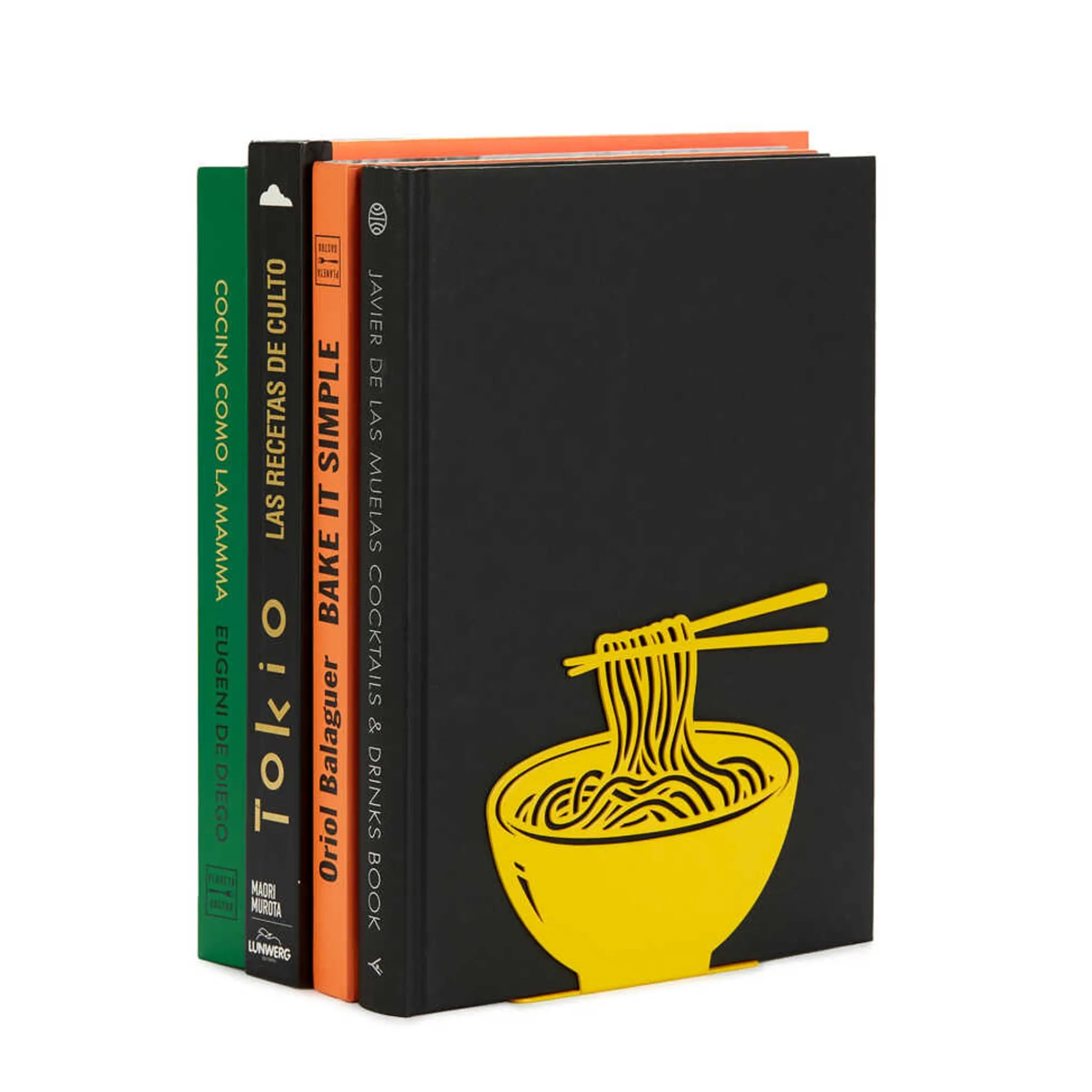 Balvi Yellow Ramen Metal Bookend Best