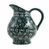 El Boyali Seramikler Yesil Ve Beyaz Boyali Round Jug, 2 Litre Online