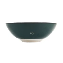 El Boyali Seramikler Yesil Ve Beyaz Boyali Serving Bowl, 26cm Online