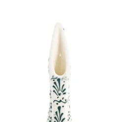 El Boyali Seramikler Yesil Ve Beyaz Boyali Tall Jug, 385ml Discount