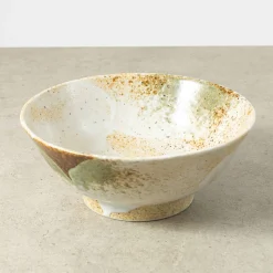 Kiji Stoneware & Ceramics Yukishino Ramen Bowl, 21cm New