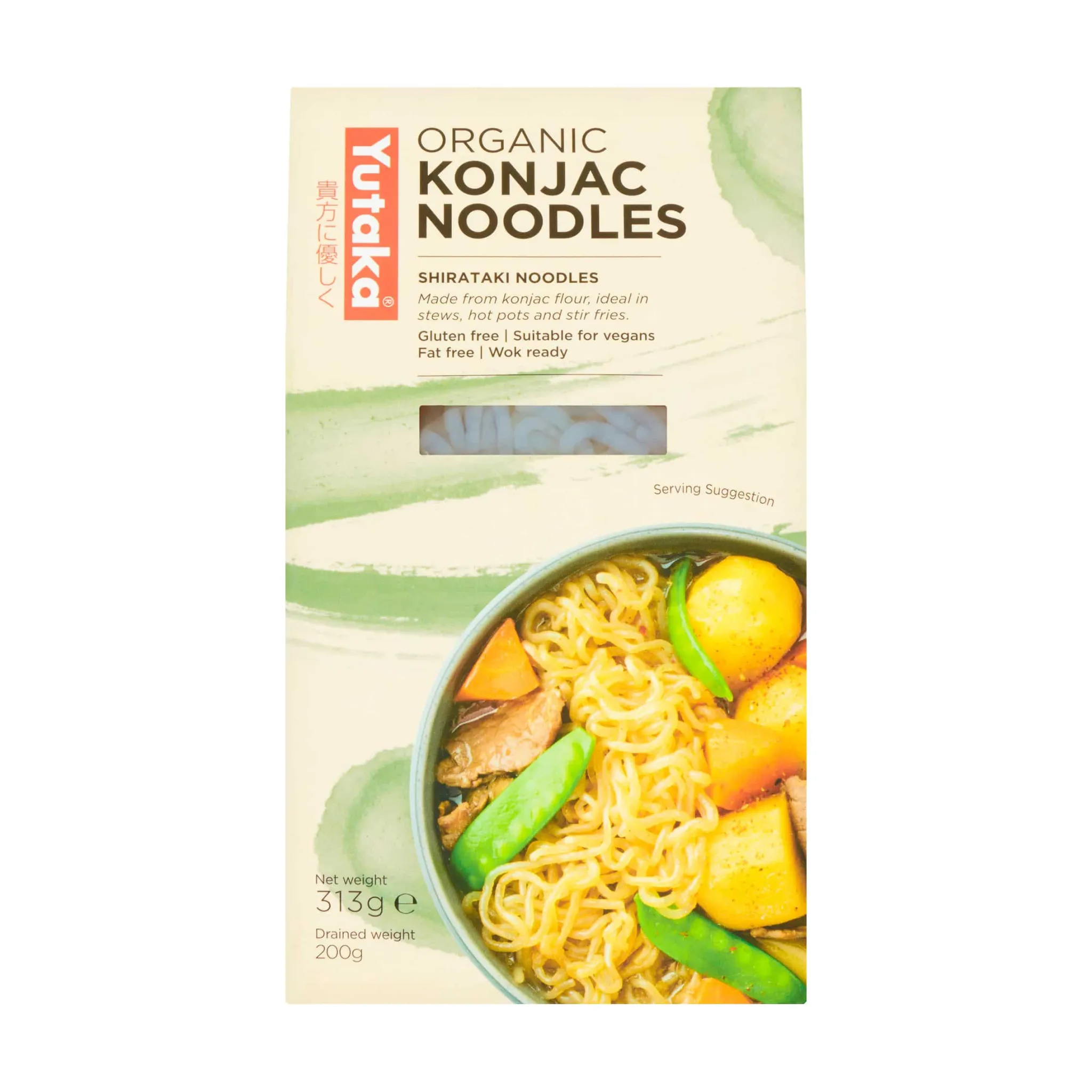 Yutaka Organic Konjac Noodles, 200g