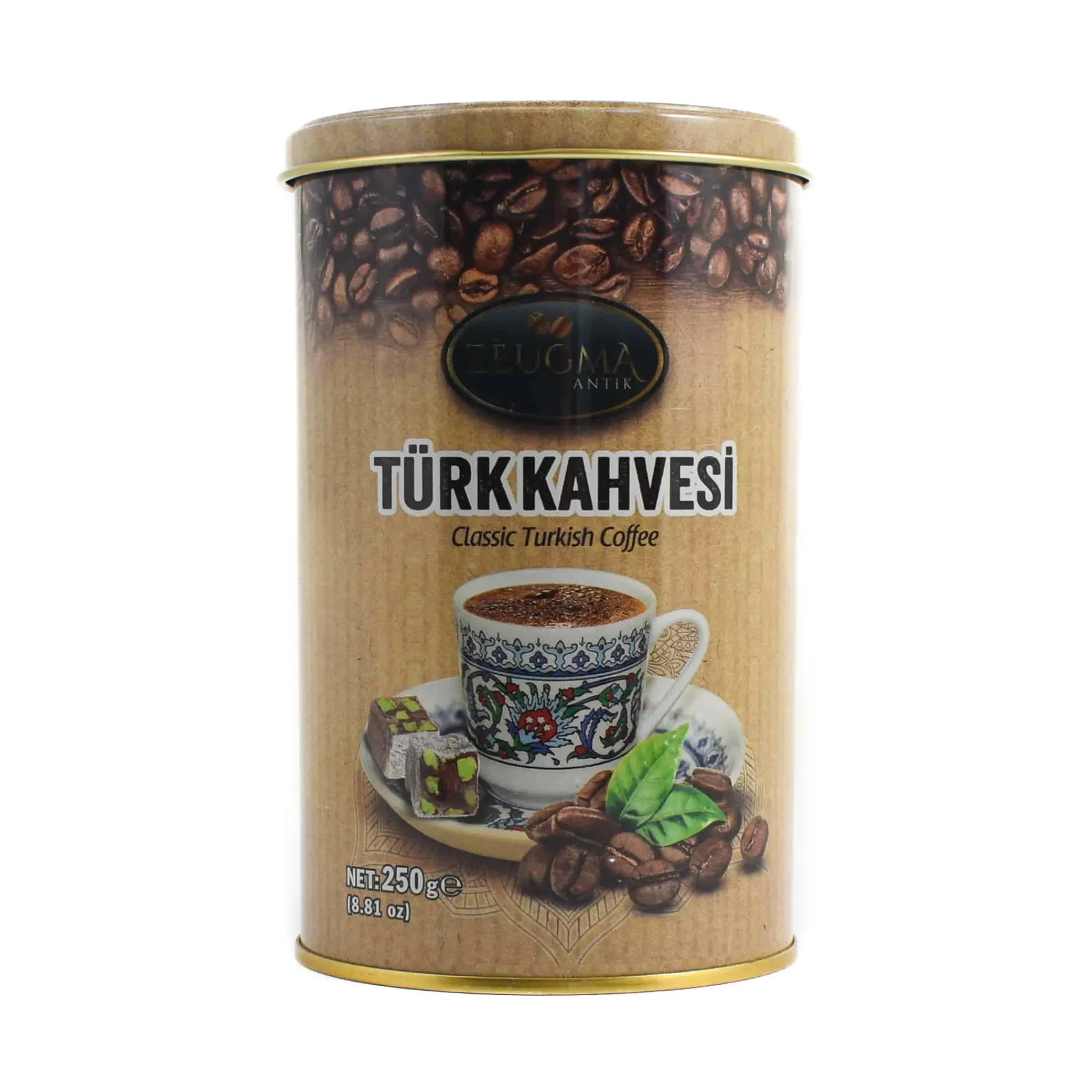 ZEUGMA Antik Turkish Coffee in Tin, 250g New